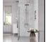 Душевая перегородка, ограждение Reflexion home Walk in 200x100 см, прозрачное закаленное стекло 8 мм, хромированный профиль RX200100CCR-17 4