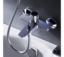Смеситель для ванны/душа AM.PM Gem с индикацией температуры, хром F90A10400
