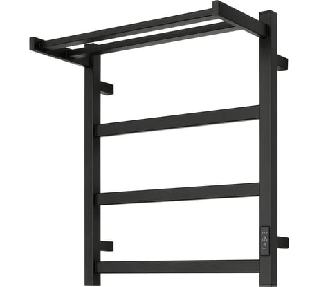 Полотенцесушитель BAUMARK Carrat 60/50 Электрический чёрный матовый BM09065H