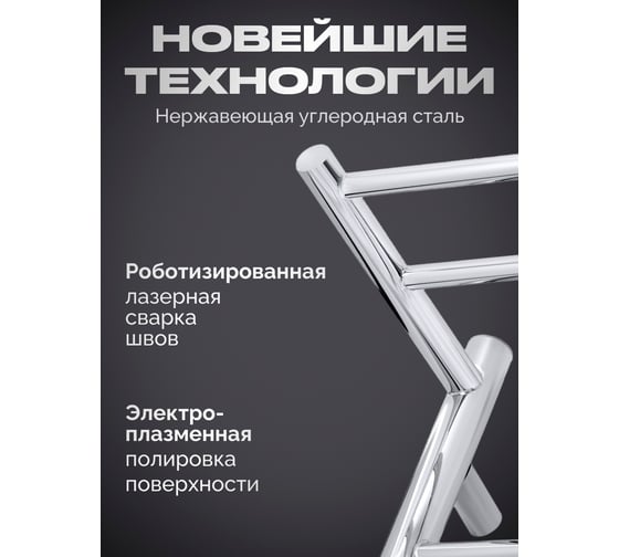 Полотенцесушитель BAUMARK Green 80/50 Электрический полированный BM04085
