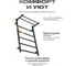 Полотенцесушитель BAUMARK Green 80/50 Электрический чёрный матовый BM04085B 5
