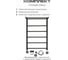 Полотенцесушитель BAUMARK Green 80/50 Электрический чёрный матовый BM04085B 8