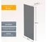 Душевая перегородка, ограждение Reflexion home Reflexion Walk in 200x100см, тонированное закаленное стекло 8мм, хромированный профиль RX200100TCR-19 12