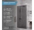 Душевая перегородка, ограждение Reflexion home Reflexion Walk in 200x100см, тонированное закаленное стекло 8мм, хромированный профиль RX200100TCR-19 4