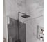 Душевая перегородка, ограждение Reflexion home Reflexion Walk in 200x100см, тонированное закаленное стекло 8мм, хромированный профиль RX200100TCR-19 5