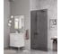 Душевая перегородка, ограждение Reflexion home Reflexion Walk in 200x100см, тонированное закаленное стекло 8мм, хромированный профиль RX200100TCR-19 10