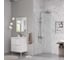 Душевая перегородка, ограждение Reflexion home Reflexion Walk in 200x90см, прозрачное закаленное стекло 8мм, хромированный профиль RX20090CCR-18 4