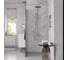 Душевая перегородка, ограждение Reflexion home Reflexion Walk in 200x90см, тонированное закаленное стекло 8мм, хромированный профиль RX20090TCR-20 1