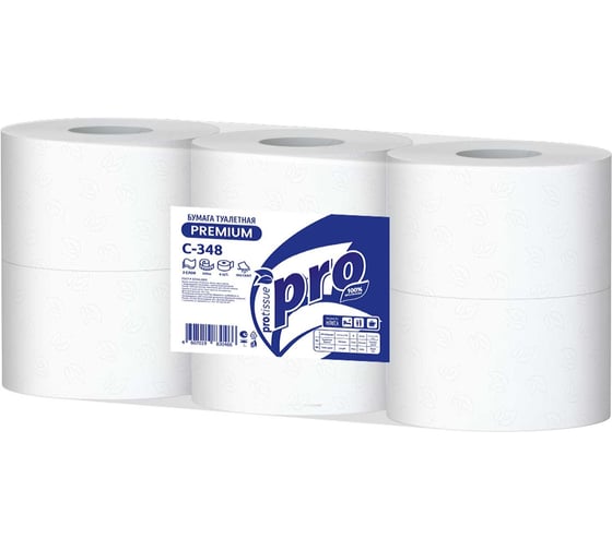 Туалетная бумага Protissue арт. C348 Instant 2 сл, 300м 25093