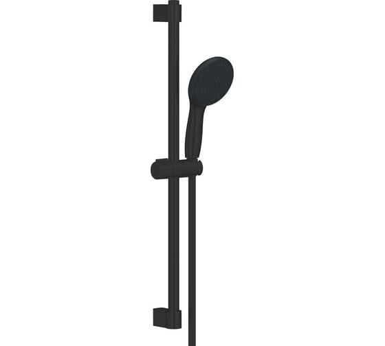 Душевой гарнитур GROHE Tempesta 110 2jet со штангой 60 см, матовый черный 269152433