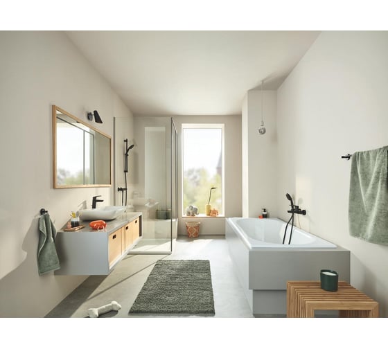 Крючок GROHE Essentials матовый черный 1024602430