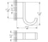 Крючок GROHE Selection темный графит глянец 41039A00 2