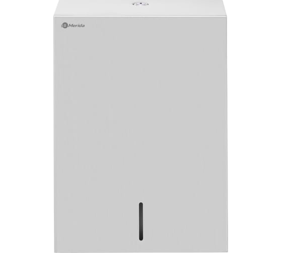 Диспенсер для бумажных полотенец в листах Z-сл. Merida STELLA R металлический, объем 2 пач., матовый ASM106.R