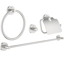 Набор аксессуаров GROHE Essentials (4 предмета), суперсталь 40776DC1