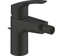 Смеситель для биде GROHE Eurosmart с донным клапаном, матовый черный 329292433