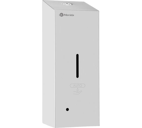 Дозатор для жидкого мыла Merida STELLA R металлический, сенсорный, наливной, матовый, 550 мл DSM108.R