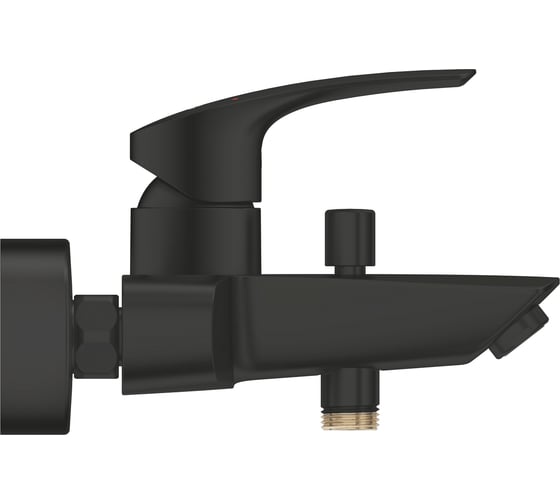 Смеситель для ванны GROHE Eurosmart внешнего монтажа, матовый черный 333002433