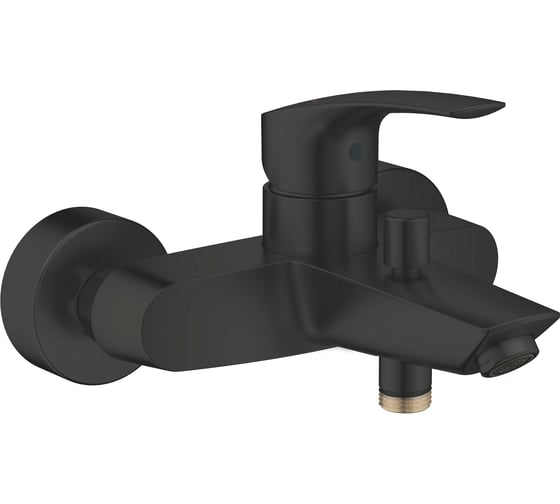 Смеситель для ванны GROHE Eurosmart внешнего монтажа, матовый черный 333002433
