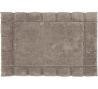 Коврик для ванной Этель Classic 50x80 см цветочный, шоколад, 70% хлопок, 30% п/э,1600 г/м2 9573011