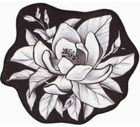 Коврик для ванной Этель Magnolia 53x63±2см см, 100% п/э, велюр 9406667