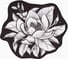 Коврик для ванной Этель Magnolia 53x63±2см см, 100% п/э, велюр 9406667 1