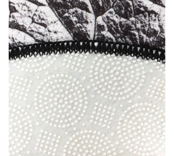 Коврик для ванной Этель Natural print 57x57±2см см, 100% п/э, велюр 9406666