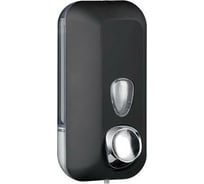 Дозатор для картриджей мыла-пены Nofer пластиковый, Black. 500 мл 03012.BK