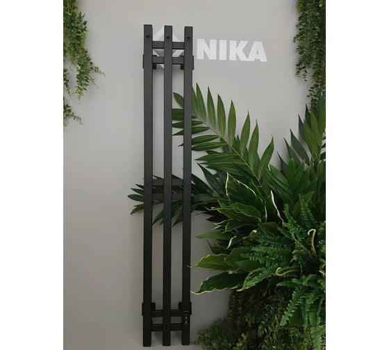 Электрический полотенцесушитель Ника Robe-3 (У) 120/15 (RAL 9005 MAT) U