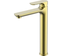 Смеситель для умывальника высокий RAGLO золотой сатин R03.15.03