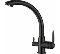 Смеситель для кухни Savol с подключением к фильтру с питьевой водой черный S-L1699T 23362