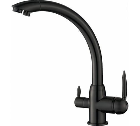 Смеситель для кухни Savol с подключением к фильтру с питьевой водой черный S-L1699T 23362