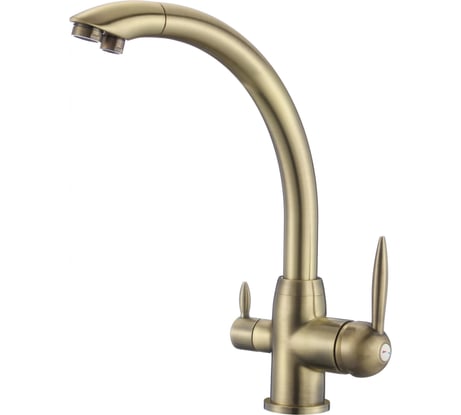 Смеситель для кухни Savol с подключением к фильтру с питьевой водой бронза S-L1699C 23358