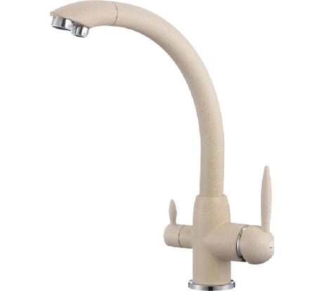 Смеситель для кухни Savol с подключением к фильтру с питьевой водой бежевый S-L1699Y 23360