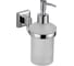Дозатор для жидкого мыла Savol с держателем, хром S-009531 23327 1