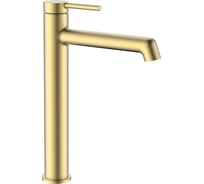 Смеситель для умывальника высокий RAGLO золотой сатин R20.15.03