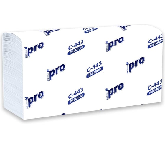 Полотенца Protissue арт. С443 PROfessional Z сложения PRO, 190 листов 25956