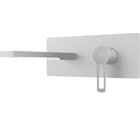 Смеситель для раковины Paffoni RIN104BO RINGO белый матовый 227569 00227569