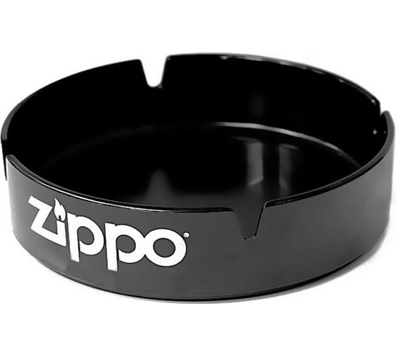 Пепельница Zippo долговечный пластик, черная ZAT