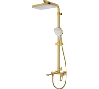 Душевая система для ванны RAGLO золотой сатин R51.24.03