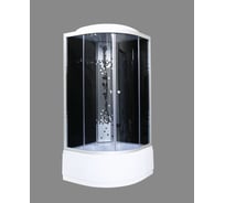 Душевая кабина GROSSBERG (800/800/2180), высокий поддон (38см), стекло С КВАДРАТИКАМИ PB 85