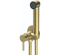 Смеситель для гигиенического душа SPLENKA встраиваемый, золотой сатин S99.52.03