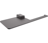 Бумагодержатель с полочкой для телефона RAGLO графит R301.03.09