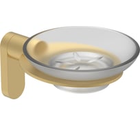 Держатель+мыльница RAGLO золотой сатин R300.02.03