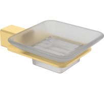 Держатель+мыльница RAGLO золотой сатин R301.02.03