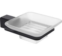 Держатель+мыльница RAGLO черный R301.02.06