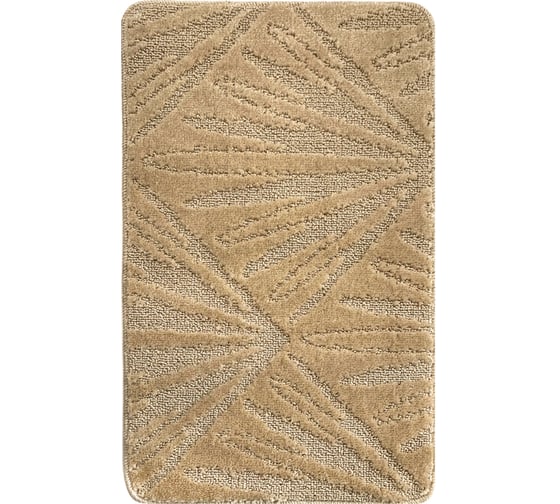 Коврик для ванной комнаты Dekorelle Bravo бежевый, 50x80см Br10-4 1