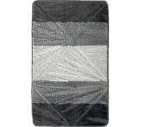 Коврик для ванной комнаты Dekorelle Bravo графит, 60x100см BrM08-3