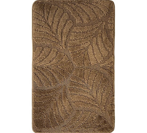 Коврик для ванной комнаты Dekorelle Bravo коричневый, 50x80см Br11-5 1