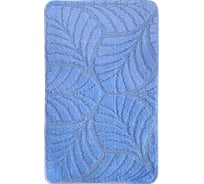 Коврик для ванной комнаты Dekorelle Bravo голубой, 50x80см Br11-1
