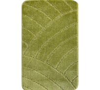 Коврик для ванной комнаты Dekorelle Bravo зеленый, 50x80см Br09-7